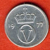 Norwegen 10 Öre 1977