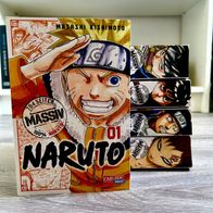 Naruto Massiv Band 1-5 | Carlsen Manga | Konvolut | Deutsch