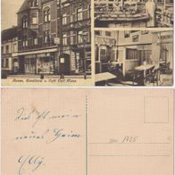Annen-Witten-AK um 1920 Konditorei und Cafe Carl Mann Erhaltung 1