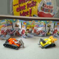 Ü - Ei Hard Workers Spielzeug + 2 BPZ