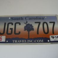 US Nummernschild South Carolina