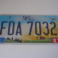 US Nummernschild Ohio - Birthplace of Aviation