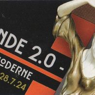 Eintrittskarte Ausstellung Stilwende 2.0 - Wege in die Moderne. Jugendstil