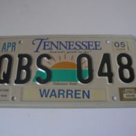 US Nummernschild Tennessee - Sounds good to me - Volunteer State