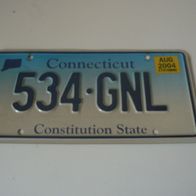 US Nummernschild Connecticut - Constitution State