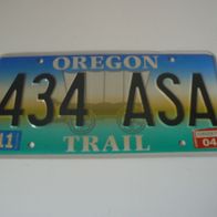 US Nummernschild Oregon - Trail