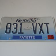 US Nummernschild Kentucky - Bluegrass State - Unbridled Spirit