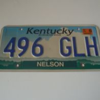 US Nummernschild Kentucky - Bluegrass State (Motiv 4)