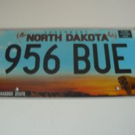 US Nummernschild North Dakota - Legendary