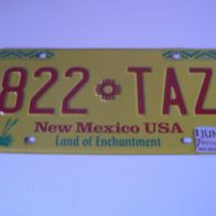 US Nummernschild New Mexico USA - Land of Enchantment