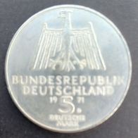 BRD Albrecht Dürer 5 Deutsche Mark 1971 D