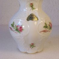Lindner Porzellan Vase - " Moosrose "