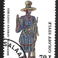 Tanzania Sondermarke " Trachten " Michelnr. 1688 o