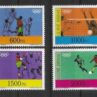 098) Guinea-Bissau 1992 Olympia Mi. Nr. 1176-79 kpl. Satz postfrisch