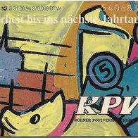 Telefonkarte - S 31 von 1994 , KPV Unitas Versicherung , leer
