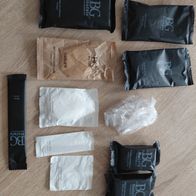 Reiseset Nagelfeile Nähetui Kopfhaube Taschentücher Schuhschwamm Kamm Vanity Kit