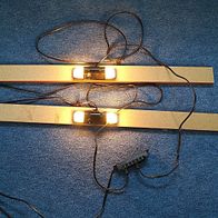 Schrankbeleuchtung 2 x Indirekte Beleuchtung mit Befestigung 230 V maximal 25 W