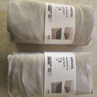 2 neue Spannlaken Bettlaken 90 x 200 cm von Ikea