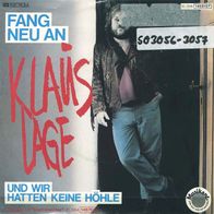 7"LAGE, Klaus · Fang neu an (RAR 1983)