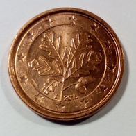 EURO BRD 2015 A 1ct (H004) Präg. A Berlin 0,01€ Ein-Cent zirk. Geldbörsenqualität