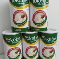 7 x Yokebe Classic Shakes - Mahlzeitersatz, Diätdrinks - 7 Stück, 3.500 g - NEU