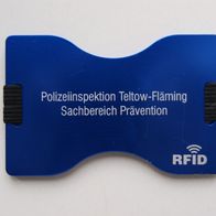 RFID Blocker Hülle NFC Schutz: für EC & Kreditkarten Kaycard Cashcard - Polizei