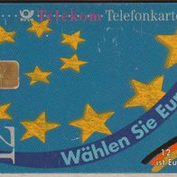 TK Telefonkarte Deutschland gebraucht S 22 04.94 - Wählen Sie Europa !