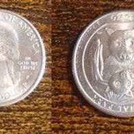 Münze USA: 0,25 oder Quarter Dollar 2020 - American Samoa - National Park - P