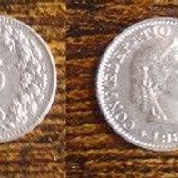 Münze Schweiz: 5 Rappen 1962