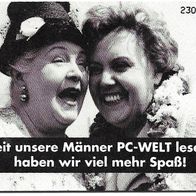 Telefonkarte K 1147 von 1993 , PC Welt , leer