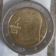 2 Euro Österreich 2024 vorzüglich aus Umlauf vz Bertha Sutnner Austria