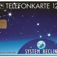 Telefonkarte K 355 von 1993 , Hoechst , leer