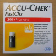 ACCU-CHEK FastClix 204 Lanzetten - Akku CHECK - NEU / OVP