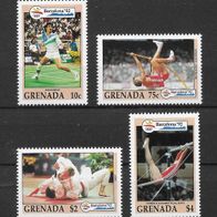 061) Grenada 1992 Olympia Mi. Nr. 2440/44/45/46 postfrisch
