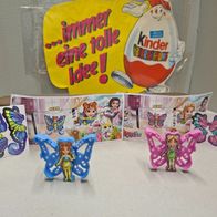 Ü - Ei Spielzeug Schmetterlings Mädchen + 2 BPZ