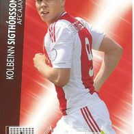 Sigthorsson - Ajax Amsterdam TC - Panini Adrenalyn 12/13 Champions League ISLAND