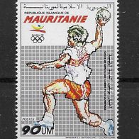 069) Mauretanien 1990 Olympia Mi. Nr. 974 postfrisch