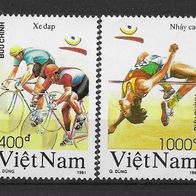 074) Vietnam 1991 Olympia Mi. Nr. 2283/86 postfrisch