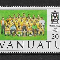 077) Vanuatu 1992 Fußball Mi. Nr. 893 postfrisch