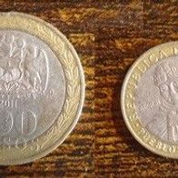 Münze Chile: 100 Pesos 2011