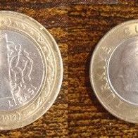 Münze Türkei: 1 Lira 2012