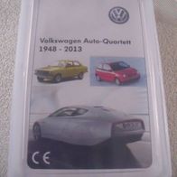 Original VW Kartenspiel Volkswagen Auto Quartett mit Fahrzeugen 1948 - 2013 NEU OVP