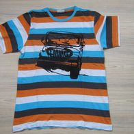 tolles T-Shirt YIGGA Gr. 158/164 tolle Farben Flockdruck (0716)