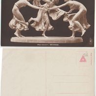 Skulptur Brunnen Prof, Schott Foto AK um 1916 Verlag Friedrich O Wolter Berlin