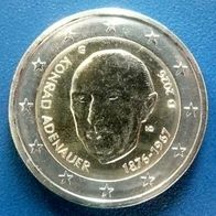 2 Euro - BRD - 2026 G (Konrad Adenauer)