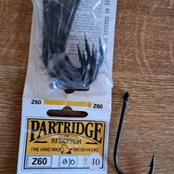 Neu! 10 Wallerhaken Partridge Kevin Maddocks Catfish Hooks Z60 Größe: 8/0 Haken