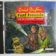 Doppel-CD - Fünf Freunde - und ein schlimmer Verdacht - gelesen von R. Fendel