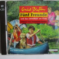 Doppel-CD - Fünf Freunde - und das Geheimnis am Fluss - gelesen von R. Fendel