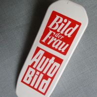 Klammer Notizblock Werbung - Bild, Sport Bild, Bild der Frau, Auto Bild