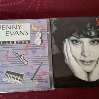 Jenny Evans (Jazz Singer) - 2 CDs (z.T Signiert, Shiny Stockings, At Lloyds)